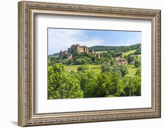 Berze Castle, Burgundy, France-Lisa S. Engelbrecht-Framed Photographic Print