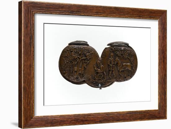 Bésicles et leur étui de forme rognon-null-Framed Giclee Print