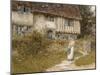 Beside the Old Church Gate Farm, Smarden, Kent-Helen Allingham-Mounted Giclee Print