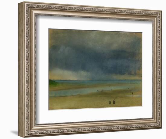 Beside the Sea, 1869-Edgar Degas-Framed Giclee Print