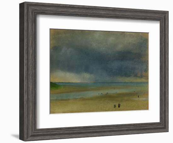 Beside the Sea, 1869-Edgar Degas-Framed Giclee Print