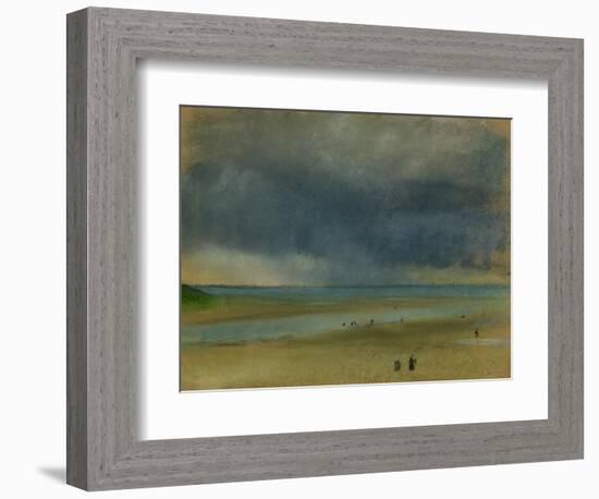 Beside the Sea, 1869-Edgar Degas-Framed Giclee Print