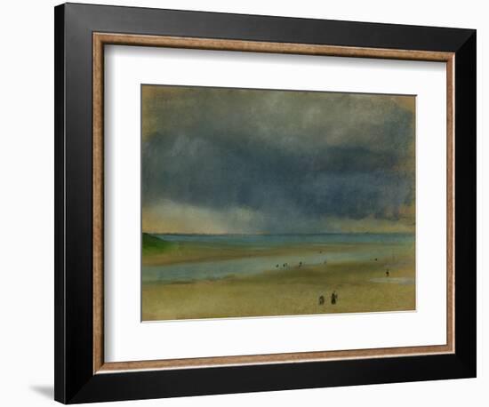 Beside the Sea, 1869-Edgar Degas-Framed Giclee Print