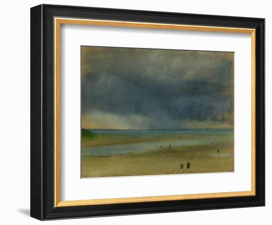 Beside the Sea, 1869-Edgar Degas-Framed Giclee Print