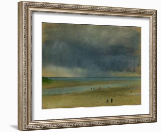 Beside the Sea, 1869-Edgar Degas-Framed Giclee Print