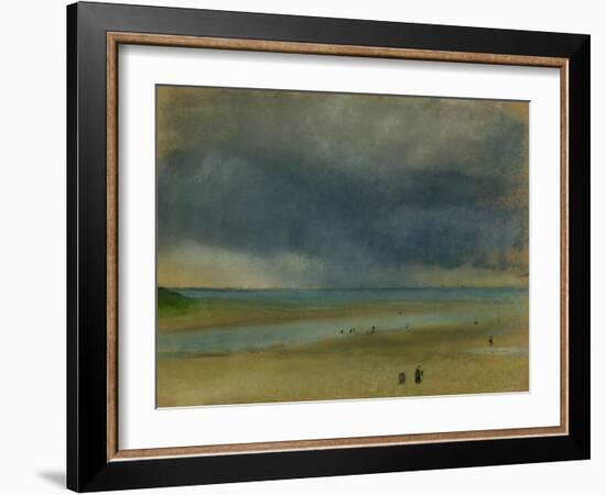 Beside the Sea, 1869-Edgar Degas-Framed Giclee Print