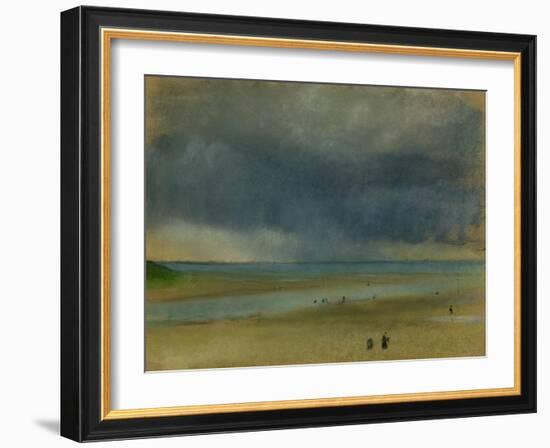 Beside the Sea, 1869-Edgar Degas-Framed Giclee Print