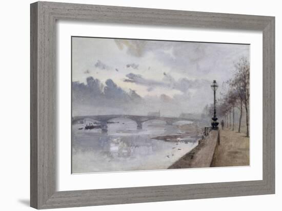 Beside the Thames, 1897-Rose Maynard Barton-Framed Giclee Print