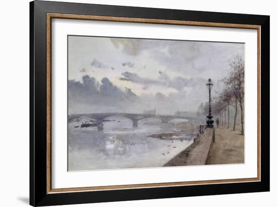 Beside the Thames, 1897-Rose Maynard Barton-Framed Giclee Print