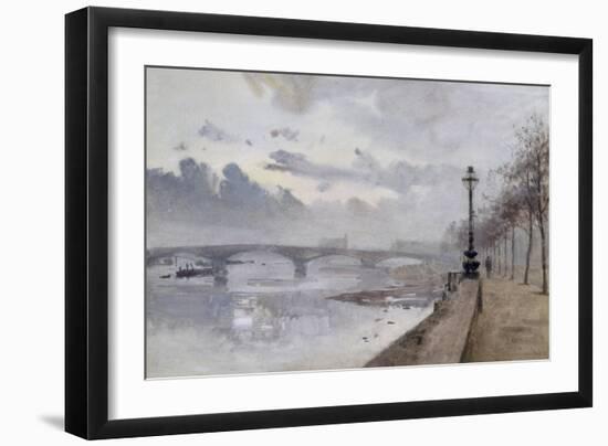 Beside the Thames, 1897-Rose Maynard Barton-Framed Giclee Print
