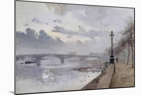 Beside the Thames, 1897-Rose Maynard Barton-Mounted Giclee Print