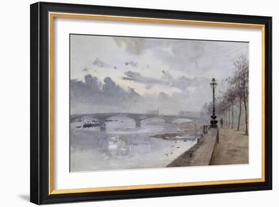 Beside the Thames, 1897-Rose Maynard Barton-Framed Giclee Print