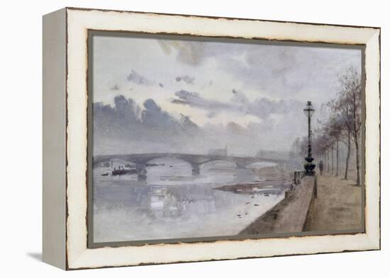 Beside the Thames, 1897-Rose Maynard Barton-Framed Premier Image Canvas