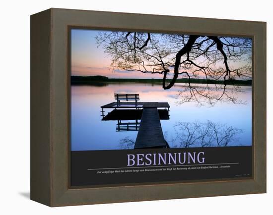 Besinnung (German Translation)-null-Framed Stretched Canvas