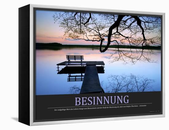 Besinnung (German Translation)-null-Framed Stretched Canvas