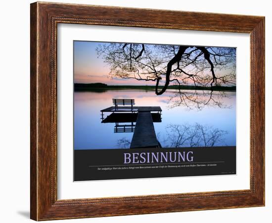 Besinnung (German Translation)-null-Framed Photo