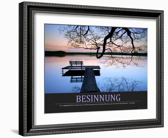 Besinnung (German Translation)-null-Framed Photo