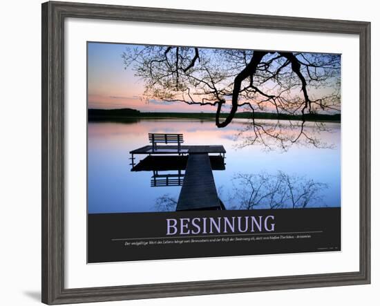 Besinnung (German Translation)-null-Framed Photo