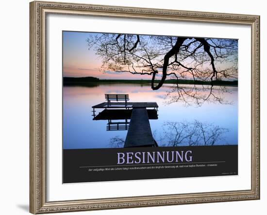 Besinnung (German Translation)-null-Framed Photo