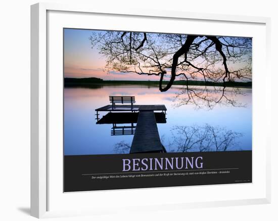 Besinnung (German Translation)-null-Framed Photo