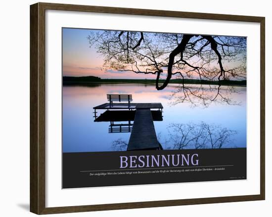 Besinnung (German Translation)-null-Framed Photo