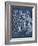 Besler Leaves in Indigo I-Vision Studio-Framed Art Print