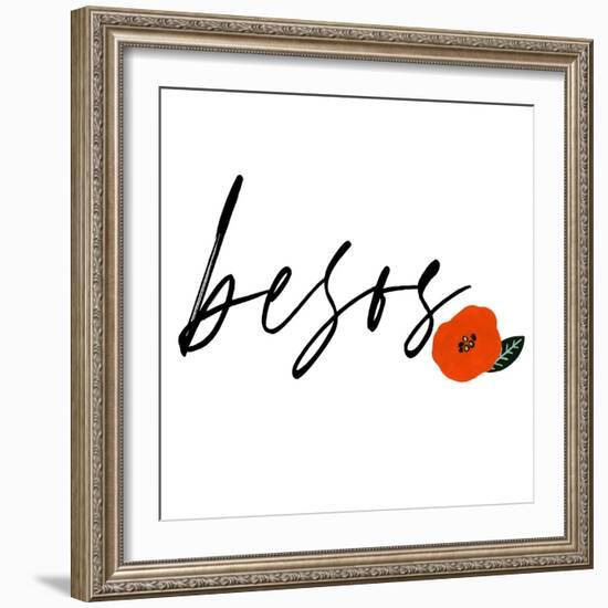 Besos I-Studio W-Framed Art Print