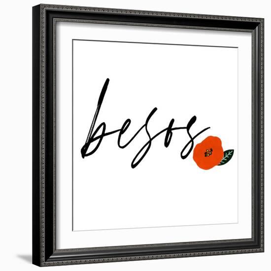 Besos I-Studio W-Framed Art Print