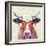 Bespectacled Bovine I-Victoria Borges-Framed Art Print