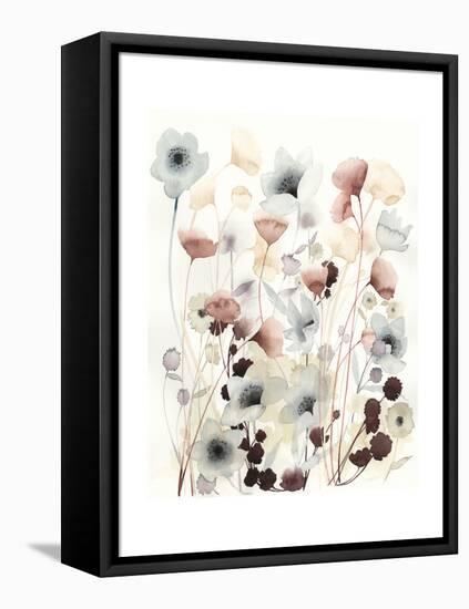 Bespoken Blossoms I-Grace Popp-Framed Stretched Canvas