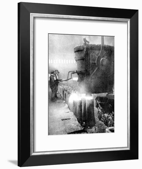 Bessemer Process for Manufacturing Steel, 1936-null-Framed Giclee Print