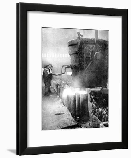 Bessemer Process for Manufacturing Steel, 1936-null-Framed Giclee Print