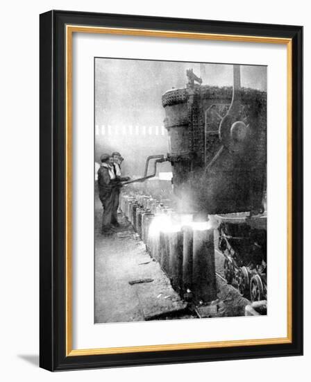 Bessemer Process for Manufacturing Steel, 1936-null-Framed Giclee Print