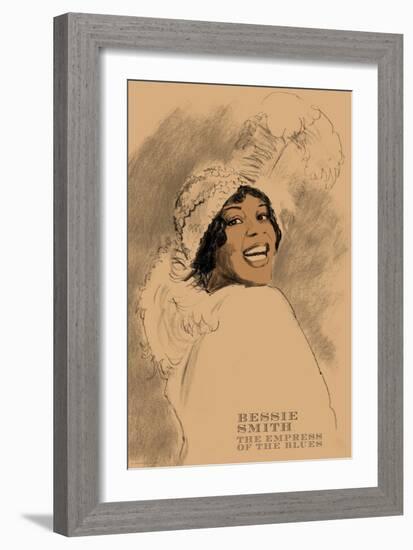 Bessie Smith-Clifford Faust-Framed Art Print