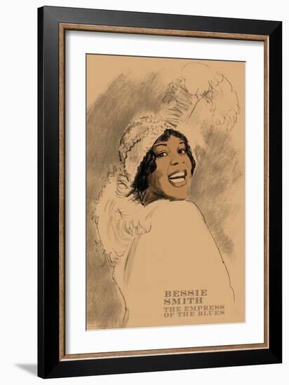 Bessie Smith-Clifford Faust-Framed Art Print