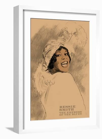 Bessie Smith-Clifford Faust-Framed Art Print