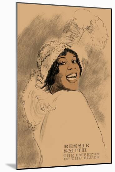 Bessie Smith-Clifford Faust-Mounted Art Print