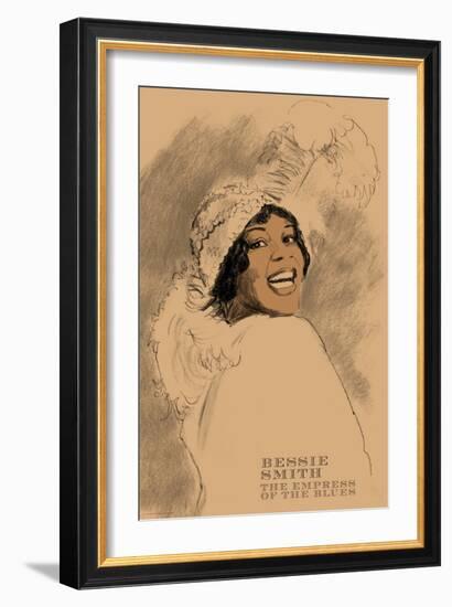 Bessie Smith-Clifford Faust-Framed Art Print