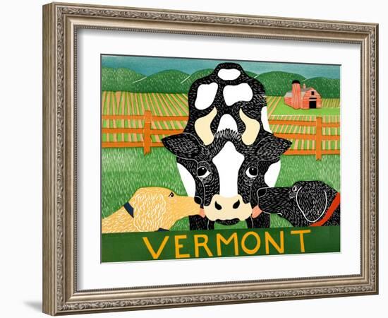 Bessie Vermont-Stephen Huneck-Framed Giclee Print