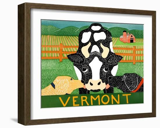 Bessie Vermont-Stephen Huneck-Framed Giclee Print