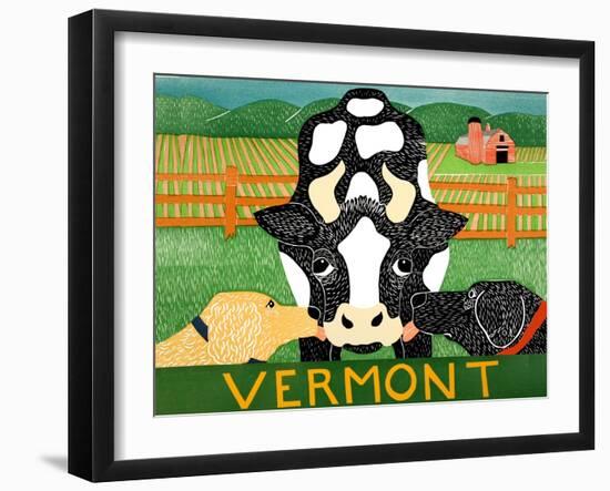 Bessie Vermont-Stephen Huneck-Framed Giclee Print