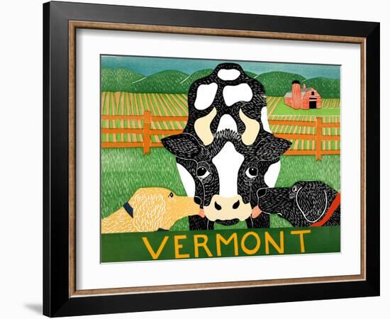 Bessie Vermont-Stephen Huneck-Framed Giclee Print