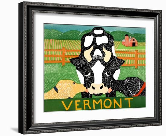 Bessie Vermont-Stephen Huneck-Framed Giclee Print