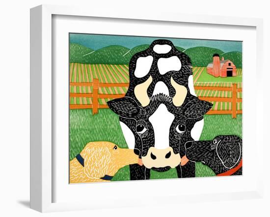 Bessie-Stephen Huneck-Framed Giclee Print