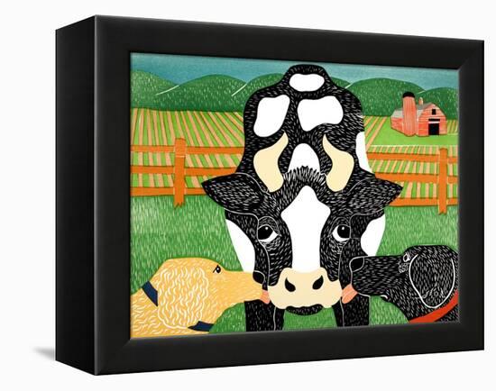 Bessie-Stephen Huneck-Framed Premier Image Canvas