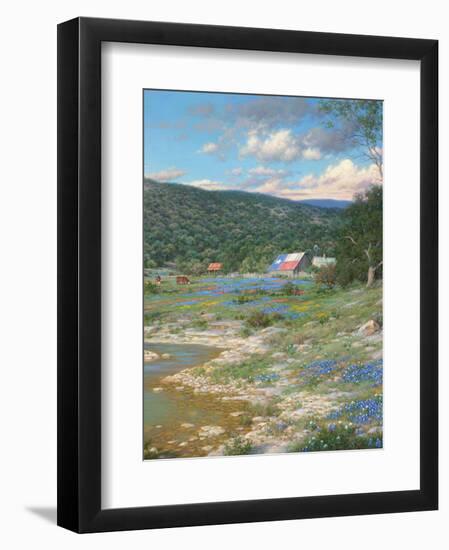 Best Barn In Texas (Deep in the Heart)-Larry Dyke-Framed Art Print