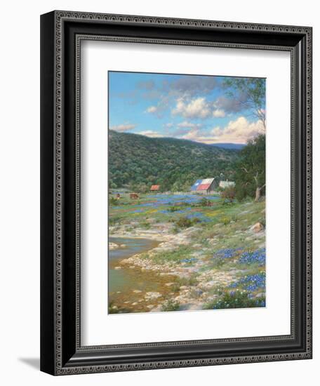 Best Barn In Texas (Deep in the Heart)-Larry Dyke-Framed Art Print