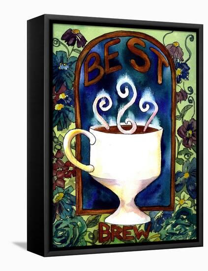 Best Brew Coffee-Blenda Tyvoll-Framed Stretched Canvas