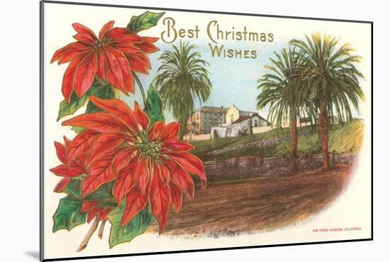 Best Christmas, Old Mission, San Diego, California-null-Mounted Art Print