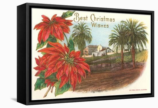 Best Christmas, Old Mission, San Diego, California-null-Framed Stretched Canvas